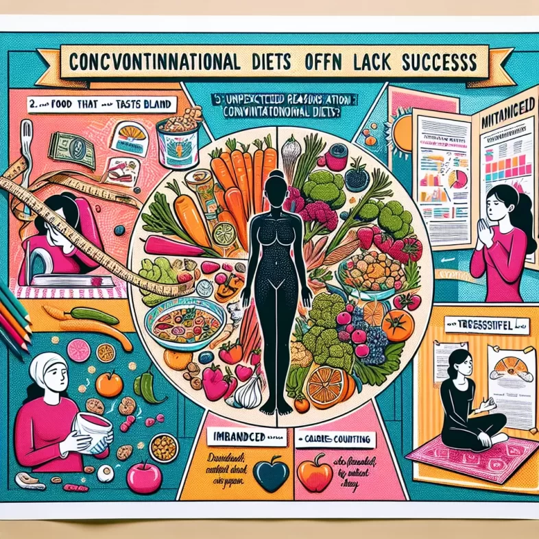 Discover the 3 surprising reasons why traditional diets fail, and how to finally achieve sustainable weight loss without deprivation.